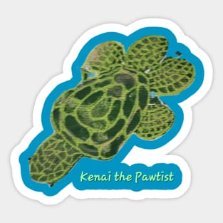 Kenai turtle1 Sticker